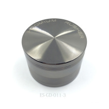 Broyeur à base de plantes en métal plaqué chrome pour concasseur de cigares Hooka (ES-GD-011-L)